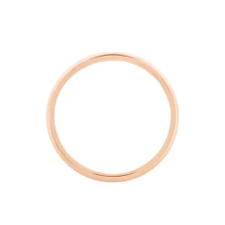 Histoire d'Or Alliance Aphroditia Demi Jonc Bombé