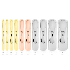 Histoire d'Or Alliance Aphroditia Demi Jonc Bombé