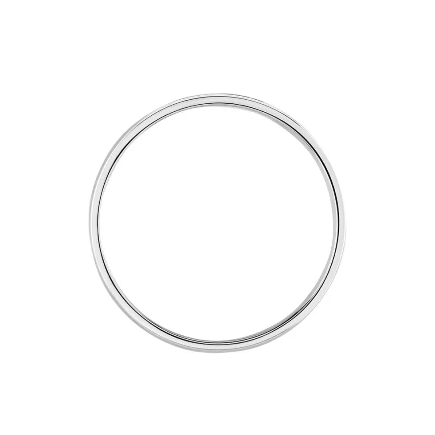 Alliance Artemissia Ruban Plat Or Blanc-Histoire d'Or Hot