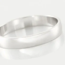 Alliance Artemissia Ruban Plat Or Blanc-Histoire d'Or Hot