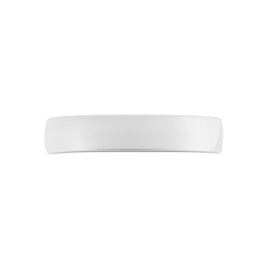 Alliance Artemissia Ruban Plat Or Blanc-Histoire d'Or