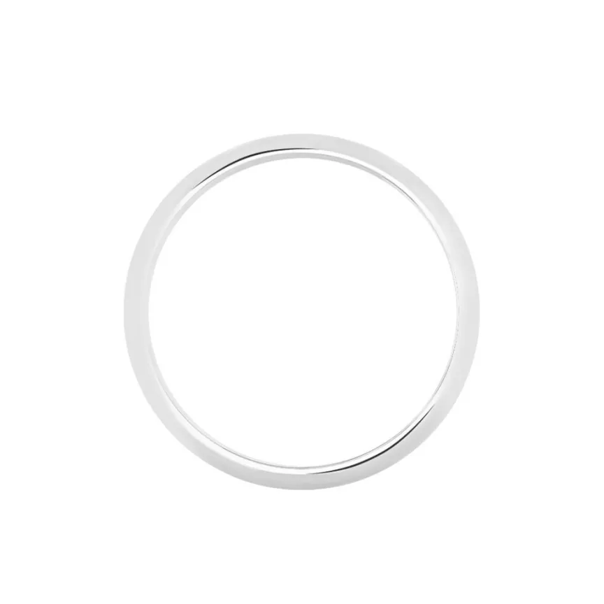 Alliance Arthellais Demi Jonc Classique Palladium Blanc-Histoire d'Or Best