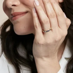 Alliance Beatrice Ruban Plat Or Bicolore-Histoire d'Or Online