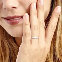 Histoire d'Or Alliance Caroline Sablee Ruban Plat