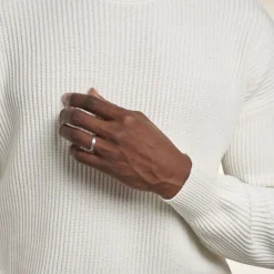 Alliance Circios Demi Jonc Classique Or Blanc-Histoire d'Or Clearance