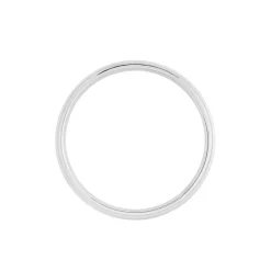 Alliance Circios Demi Jonc Classique Or Blanc-Histoire d'Or