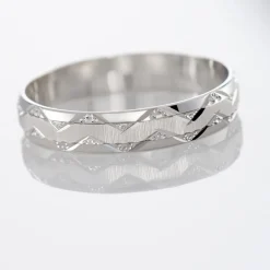 Histoire d'Or Alliance Clotilde Ruban Plat