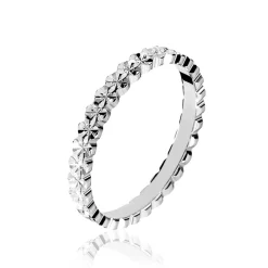 Alliance Effet Dentelle Or Blanc-Histoire d'Or Hot