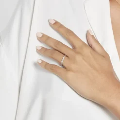 Alliance Effet Dentelle Or Blanc-Histoire d'Or Hot