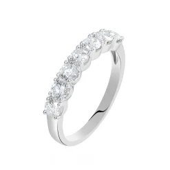 Alliance Eloisa Or Blanc Diamant Synthetique-Histoire d'Or Hot