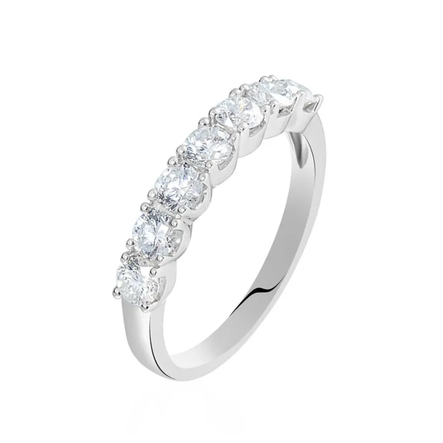 Alliance Eloisa Or Blanc Diamant Synthetique-Histoire d'Or Hot
