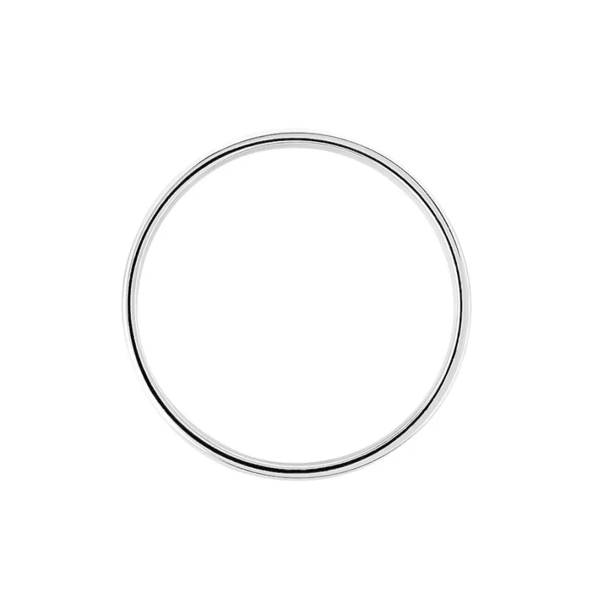 Alliance Epi Ruban Plat Or Blanc-Histoire d'Or Online