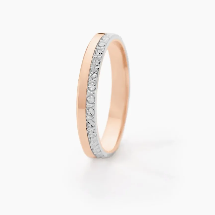 Alliance Fantaisie Diamantee Ruban Plat-Histoire d'Or Hot