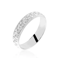 Histoire d'Or Alliance Fantaisie Ruban Bombé