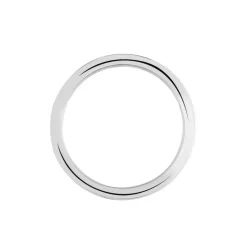 Alliance Gaia Ruban Plat Or Blanc-Histoire d'Or Hot