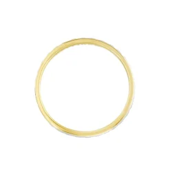 Alliance Grain De Folie Diamantee Ruban Plat Or Bicolore-Histoire d'Or Online