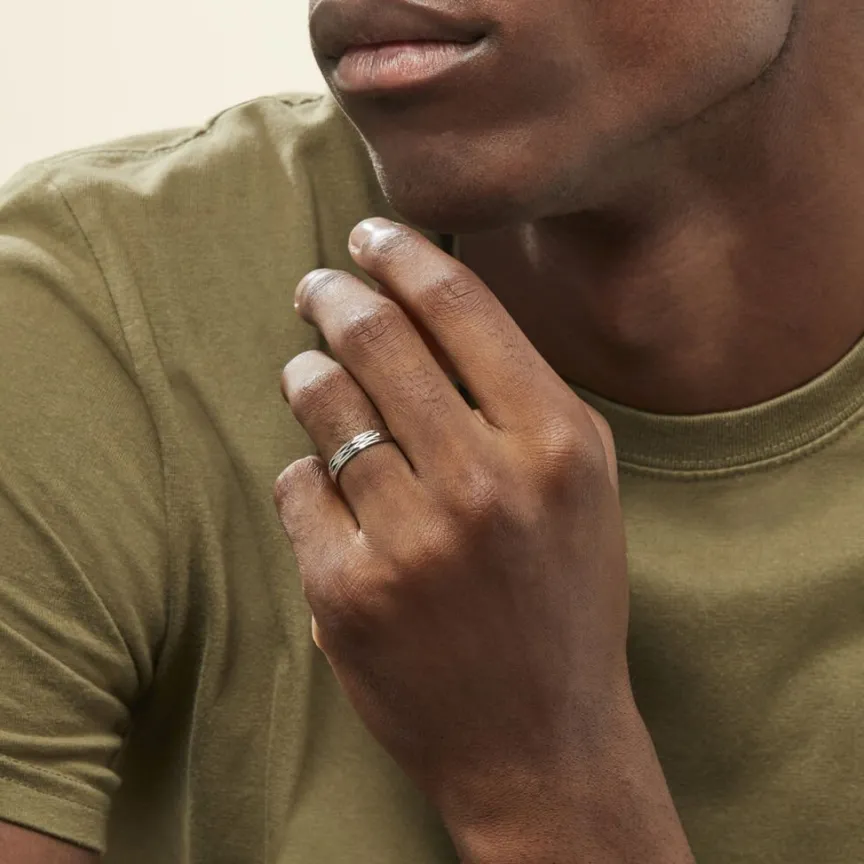 Alliance Harmonia Facetee Or Blanc-Histoire d'Or Discount