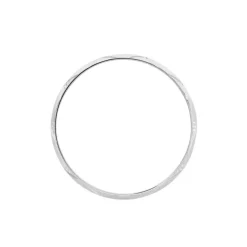 Alliance Harmonie Demi Jonc Classique Or Blanc-Histoire d'Or New