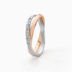 Alliance Hermana Ruban Plat Or Bicolore-Histoire d'Or Online