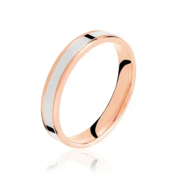 Alliance Hevan Ruban Or Bicolore-Histoire d'Or Clearance