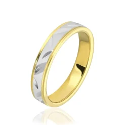 Alliance Ilki Ruban Or Bicolore-Histoire d'Or Clearance