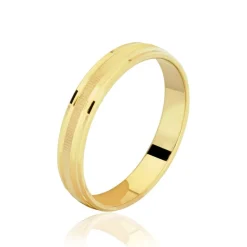 Alliance Jolan Demi-jonc Classique Or Jaune-Histoire d'Or New