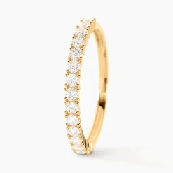 Histoire d'Or Alliance Julietta Or Jaune Oxyde De Zirconium