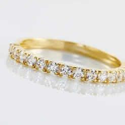 Histoire d'Or Alliance Julietta Or Jaune Oxyde De Zirconium