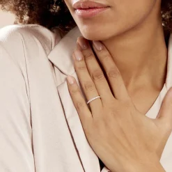 Histoire d'Or Alliance Julietta Or Jaune Oxyde De Zirconium