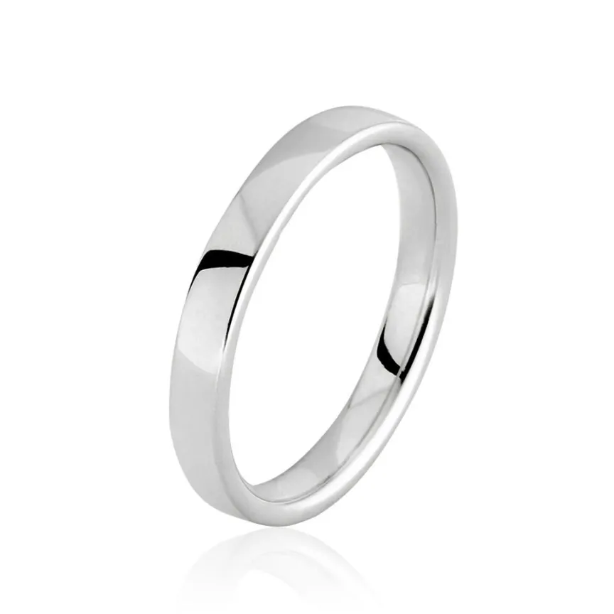 Alliance Junius Ruban Confort Or Blanc-Histoire d'Or Online