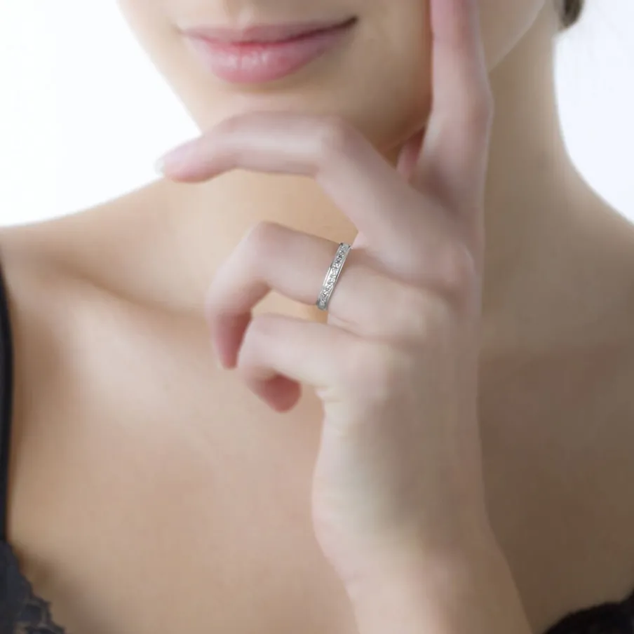 Histoire d'Or Alliance Laura Ruban Plat