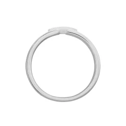 Alliance Magali Ruban Plat Or Blanc-Histoire d'Or Hot