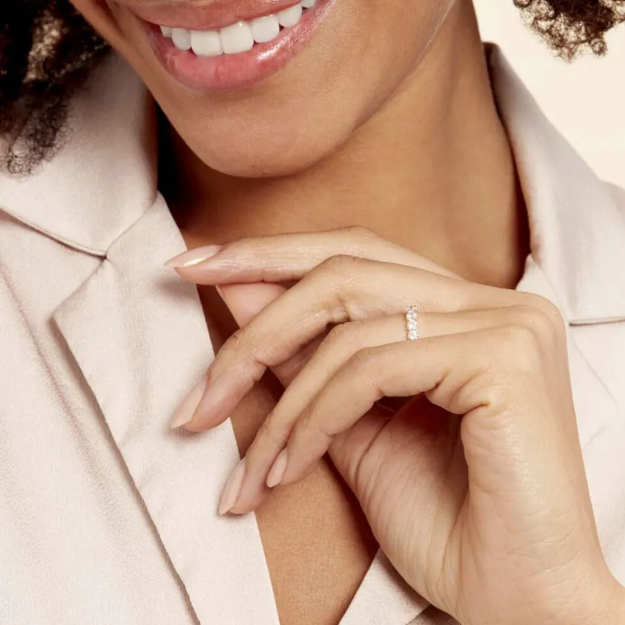 Histoire d'Or Alliance Marlin De Zirconium