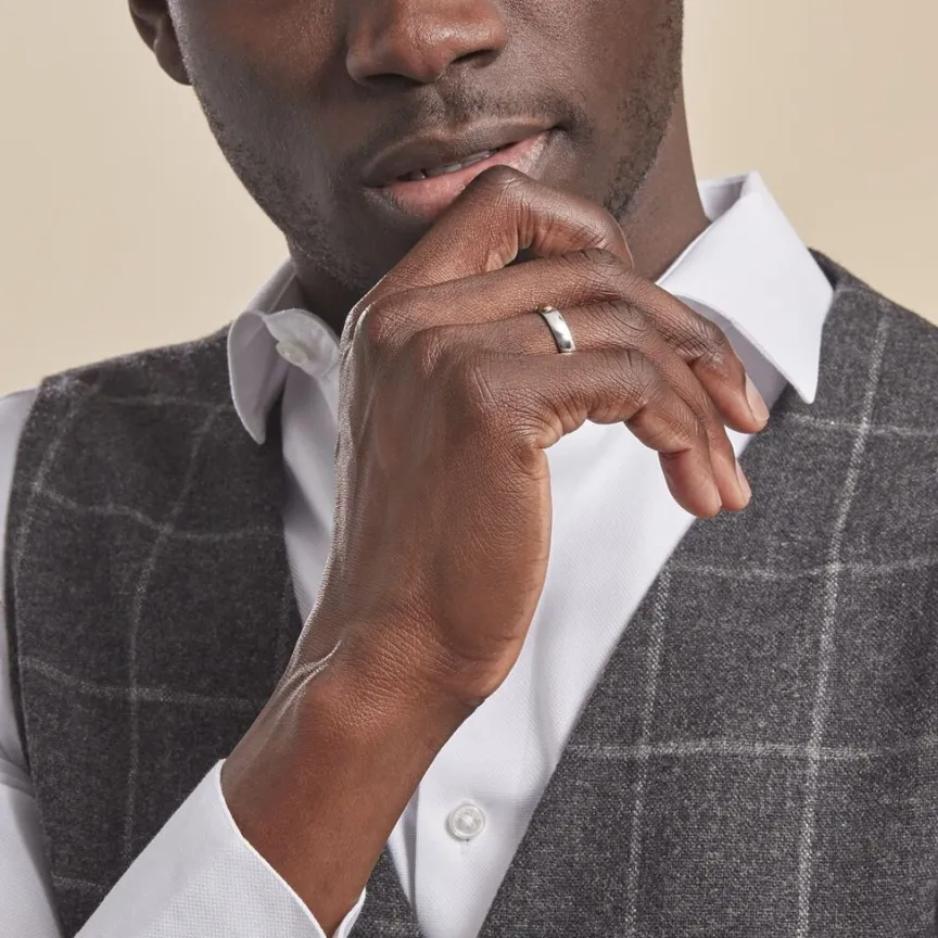 Alliance Marton Ruban Plat Or Bicolore-Histoire d'Or Sale