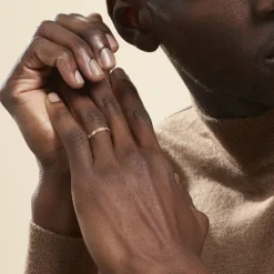 Alliance Marya Carree Diamantee Ruban Plat-Histoire d'Or Online