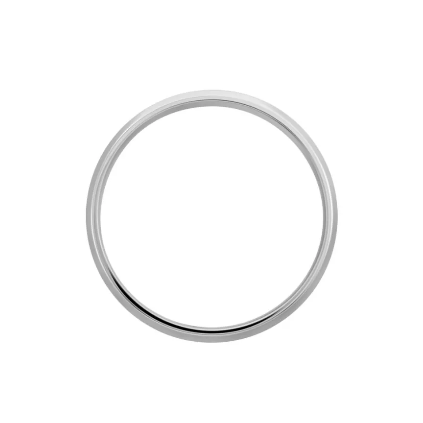 Alliance Mat Et Brillant Biseaute Ruban Plat Palladium Blanc-Histoire d'Or Online