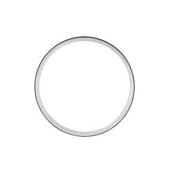 Alliance Matheo Ruban Plat Or Blanc-Histoire d'Or Discount