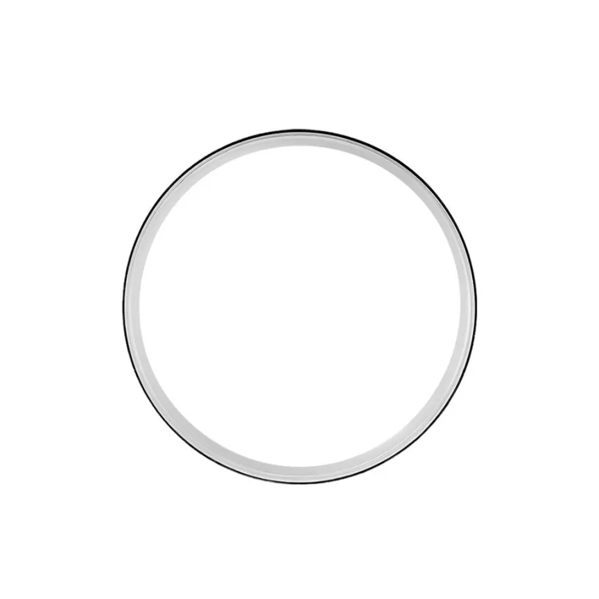 Alliance Matheo Ruban Plat Or Blanc-Histoire d'Or Discount