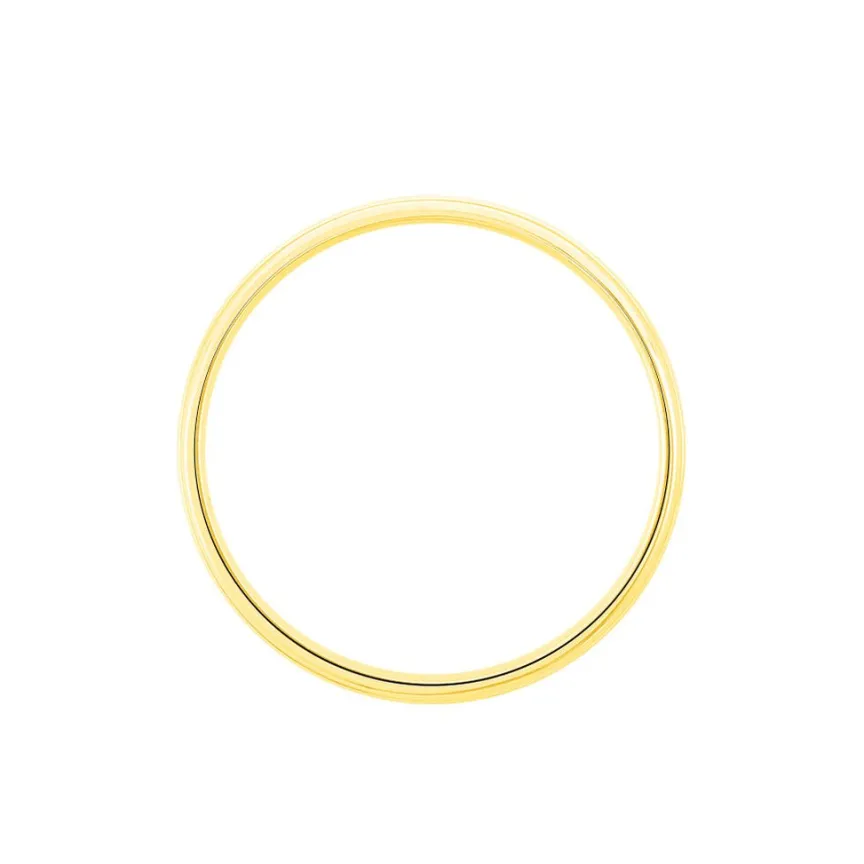 Alliance Memouna Ruban Plat Or Jaune-Histoire d'Or