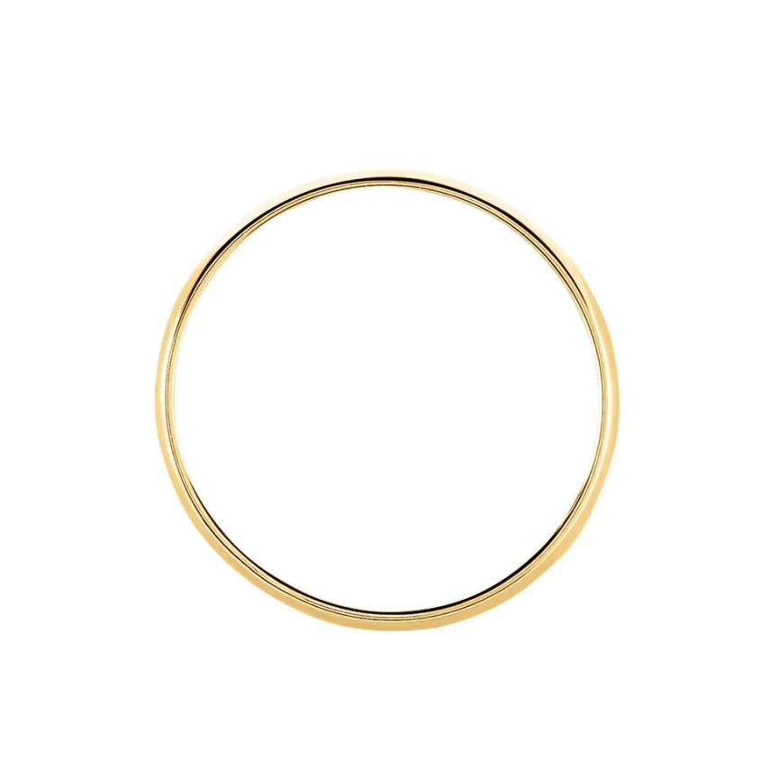 Alliance Meredithe Demi Jonc Classique Or Jaune-Histoire d'Or Discount