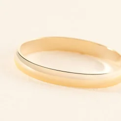 Alliance Meredithe Demi Jonc Classique Or Jaune-Histoire d'Or Discount