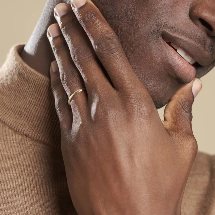 Alliance Meredithe Demi Jonc Classique Or Jaune-Histoire d'Or Discount