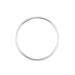 Alliance Meredithe Demi Jonc Classique Or Blanc-Histoire d'Or Clearance