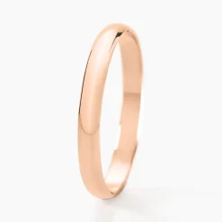Alliance Meredithe Demi Jonc Classique Or Rose-Histoire d'Or Sale