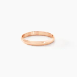 Alliance Meredithe Demi Jonc Classique Or Rose-Histoire d'Or Sale