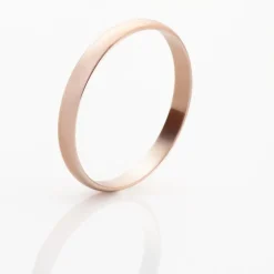 Alliance Meredithe Demi Jonc Classique Or Rose-Histoire d'Or Sale