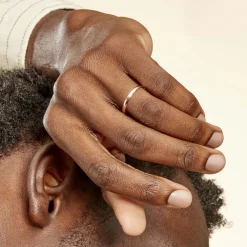 Alliance Meredithe Demi Jonc Classique Or Rose-Histoire d'Or Sale