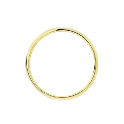 Alliance Miroir Ruban Plat Or Bicolore-Histoire d'Or