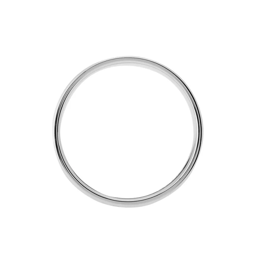 Alliance Miya Demi Jonc Classique Or Blanc-Histoire d'Or Discount