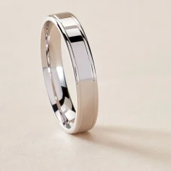 Alliance Multi Facettes Diamantee Ruban Plat-Histoire d'Or Clearance